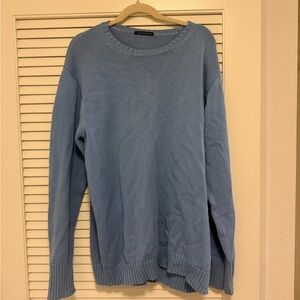 Brandy Melville Light Blue Crewneck Sweater